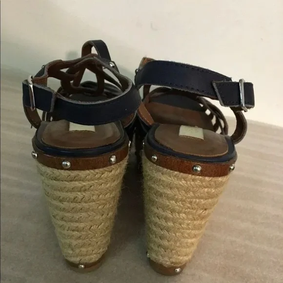 Ralph sandals navy 8 - Picture 4 of 4